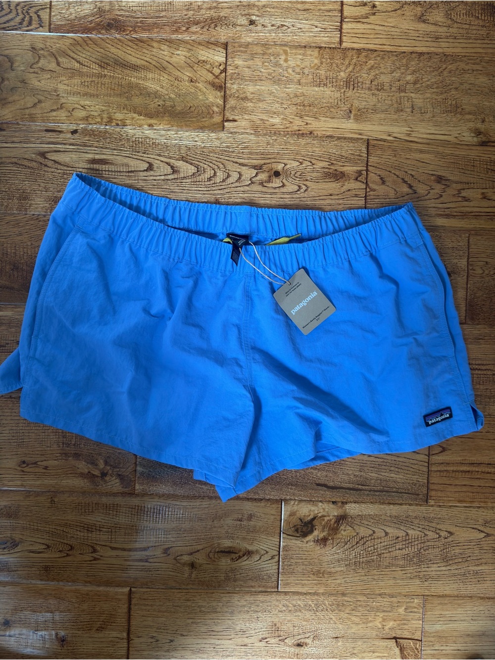 Patagonia Abundant Blue 2.5” Barely Baggies Athletic Shorts